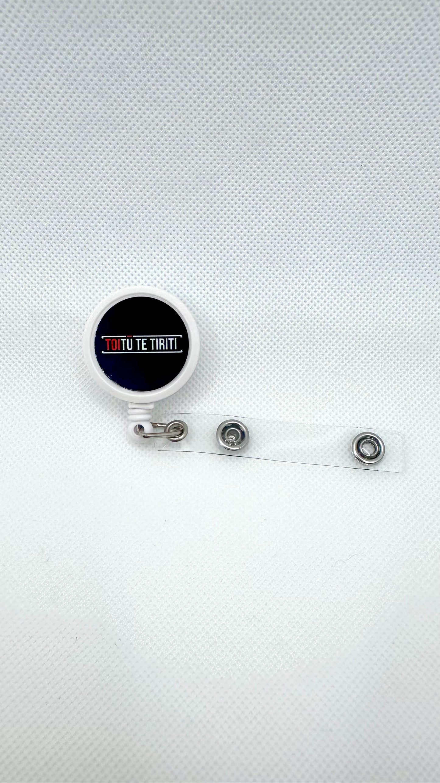 Toitū Te Tiriti Retractable ID holder