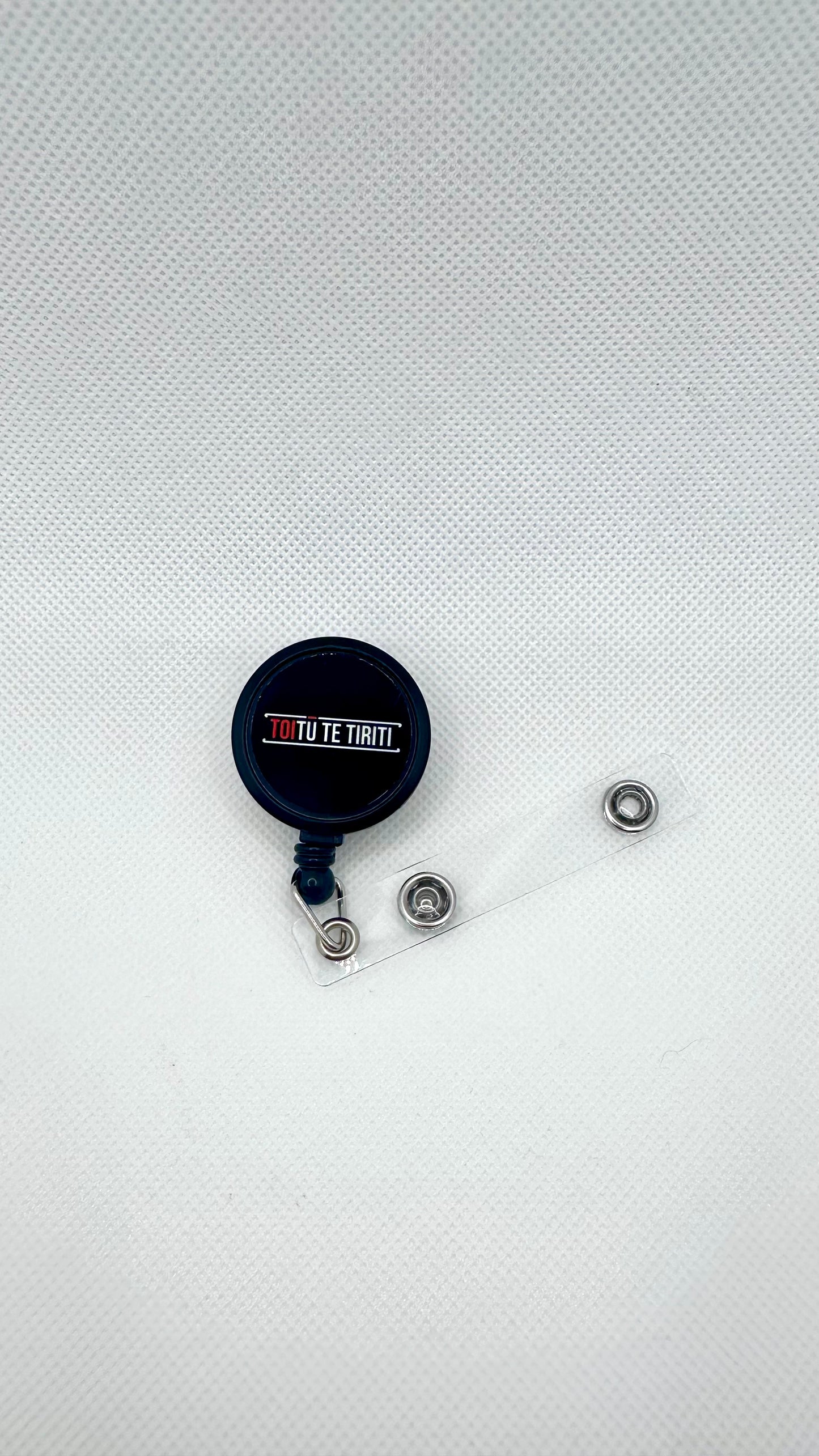 Toitū Te Tiriti Retractable ID holder