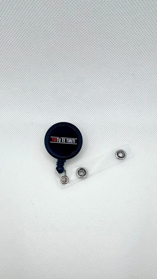 Toitū Te Tiriti Retractable ID holder