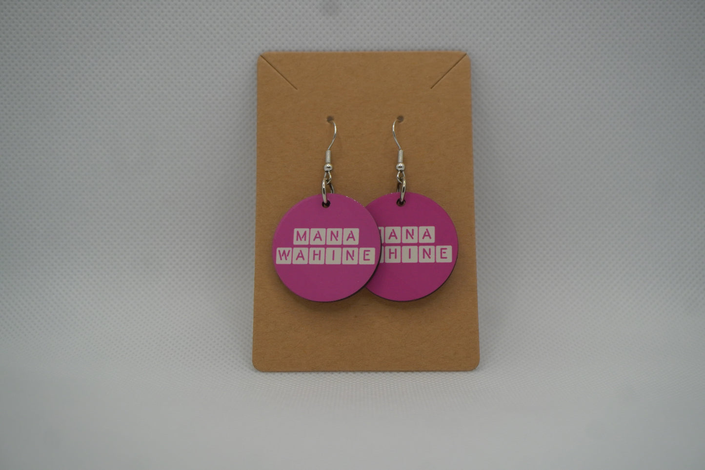 Pink Mana Wahine Earrings