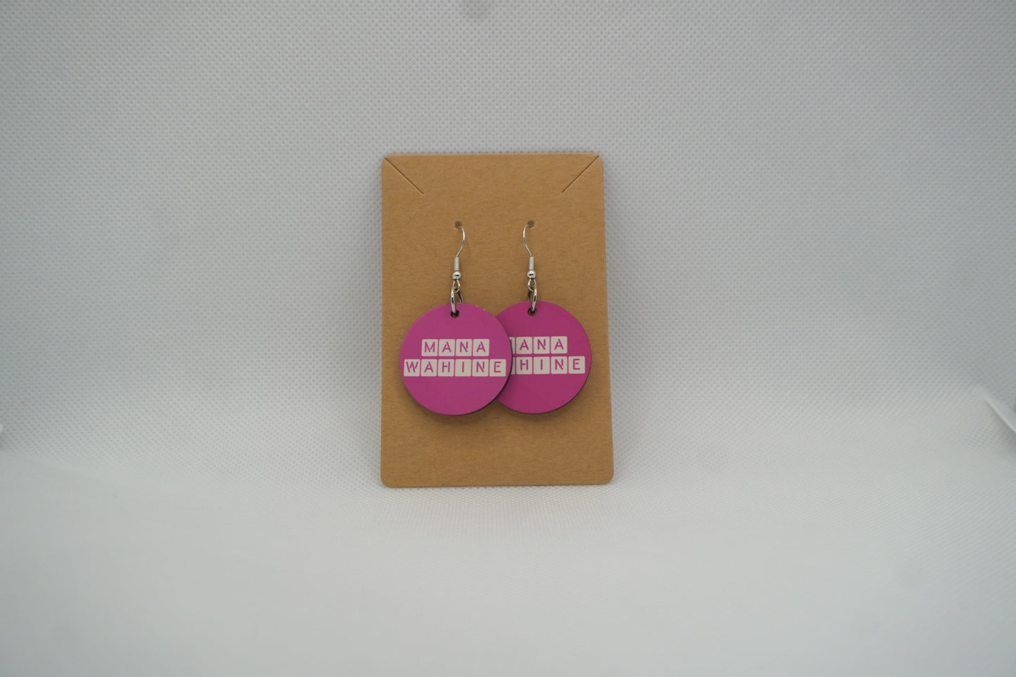 Pink Mana Wahine Earrings