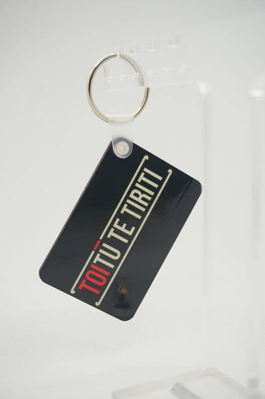 Toitū Te Tiriti Keyring